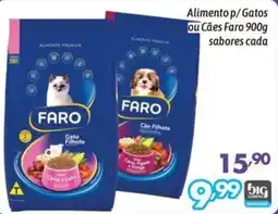 Supermercados Big Compra Alimento p/ Gatos ou Cães Faro oferta