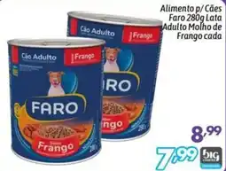Supermercados Big Compra Alimento p/ Cães Faro oferta