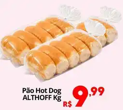 Althoff Supermercados Pão hot dog althoff kg oferta