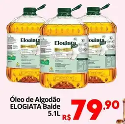 Althoff Supermercados Óleo de Algodão ELOGIATA Balde oferta