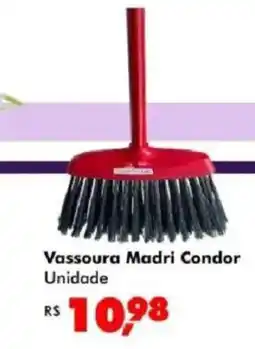 Big Box Vassoura Madri Condor oferta