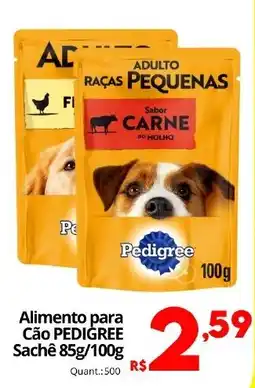 Althoff Supermercados Alimento para Cão PEDIGREE oferta