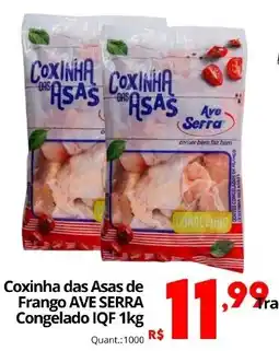 Althoff Supermercados Coxinha das Asas de Frango AVE SERRA oferta