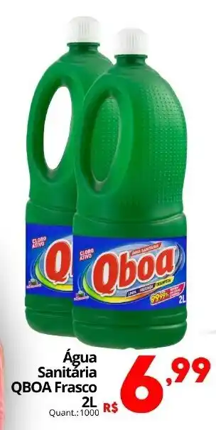 Água Sanitária QBOA Frasco