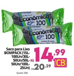 Althoff Supermercados Saco para lixo bombpack oferta