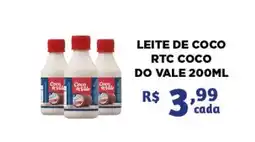 Bahamas Mix Leite de coco rtc coco do vale oferta