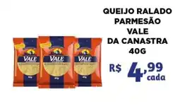 Bahamas Mix Queijo ralado parmesão vale da canastr oferta