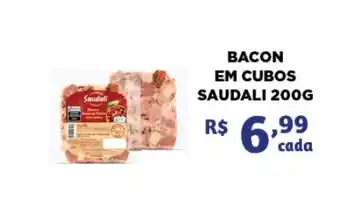 Bahamas Mix Bacon em cubos saudali oferta