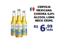 Bahamas Mix Cerveja mexicana corona 0,0% álcool long neck oferta