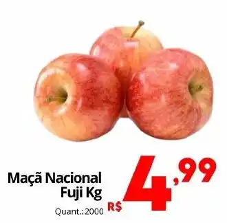 Althoff Supermercados Maçã Nacional Fuji Kg oferta