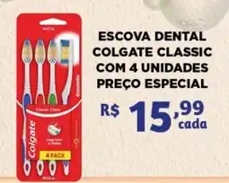 Bahamas Mix escova dental colgate classic oferta