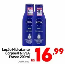 Althoff Supermercados Loção Hidratante Corporal NIVEA oferta