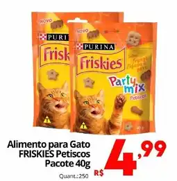 Althoff Supermercados Alimento para Gato FRISKIES Petiscos oferta