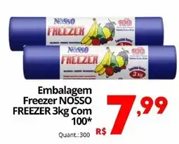 Althoff Supermercados Embalagem freezer nossso freezer oferta