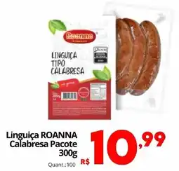 Althoff Supermercados Linguiça roanna calabresa oferta