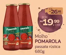 Cometa Supermercados molho pomarola passata rústica oferta