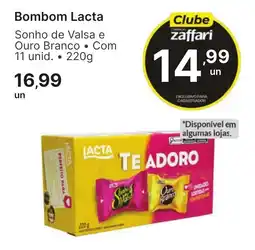 Comercial Zaffari Bombom lacta oferta