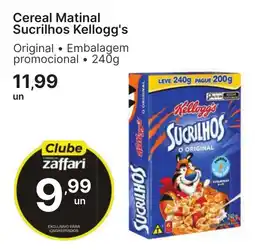 Comercial Zaffari Cereal matinal sucrilhos kellogg's original oferta