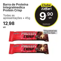 Comercial Zaffari Barra de Proteína Integralmedica Protein Crisp oferta