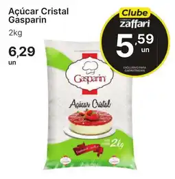 Comercial Zaffari Açúcar Cristal Gasparin oferta