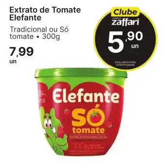 Comercial Zaffari Extrato de Tomate Elefante oferta