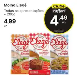 Comercial Zaffari molho elegê oferta