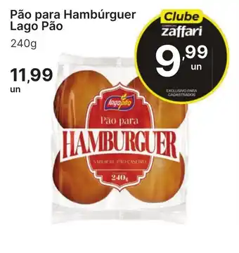 Comercial Zaffari Pão para Hambúrguer oferta