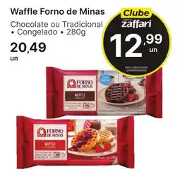 Comercial Zaffari Waffle forno de minas oferta
