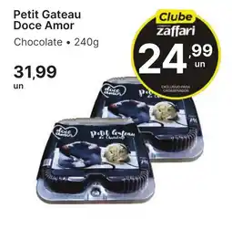 Comercial Zaffari Petit Gateau Doce Amor oferta