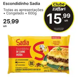 Comercial Zaffari Escondidinho Sadia oferta