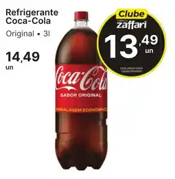 Comercial Zaffari Refrigerante coca-cola original oferta