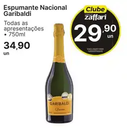 Comercial Zaffari Espumante Nacional Garibaldi oferta