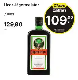 Comercial Zaffari Licor jägermeister oferta