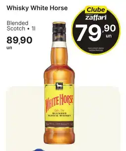 Comercial Zaffari Whisky white horse oferta