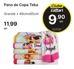 Comercial Zaffari Pano de Copa Teka oferta