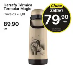 Comercial Zaffari Garrafa Térmica Termolar Magic Cavalos oferta