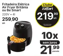 Comercial Zaffari Fritadeira Elétrica Air Fryer Britânia ou Be Smart oferta