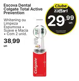 Comercial Zaffari Escova Dental Colgate Total Active Prevention oferta