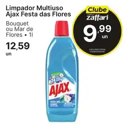 Comercial Zaffari Limpador Multiuso Ajax Festa das Flores oferta