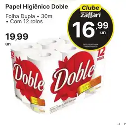 Comercial Zaffari Papel Higiênico Doble oferta