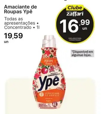 Comercial Zaffari Amacianete de roupas ypê oferta