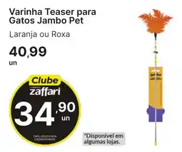 Comercial Zaffari Varinha Teaser para Gatos Jambo Pet oferta