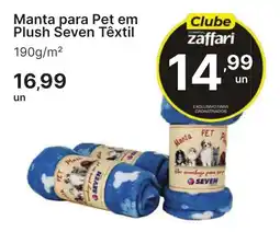 Comercial Zaffari Manta para Pet em Plush Seven Têxtil oferta