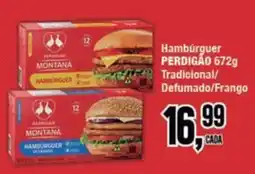 Rede Economia Hambúrguer perdigão 672g oferta