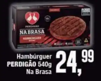 Rede Economia Hambúrguer perdigão na brasa oferta