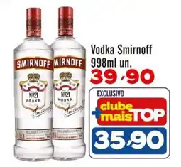 Rede Top Vodka Smirnoff oferta
