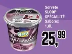 Rede Economia Sorvete sloop spécialité oferta