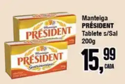 Rede Economia Manteiga presidente tablete s/sal oferta