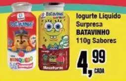 Rede Economia Iogurte liquido surpresa batavinho oferta