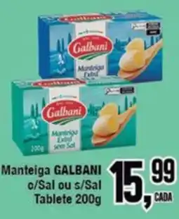 Rede Economia Manteiga galbani c/sal ou s/sal oferta